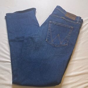 Wrangler Men's Deep‎ Blue Relaxed Jeans